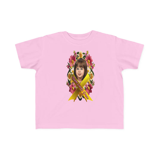 Toddler T-Shirt - Lacey w/ Flowers