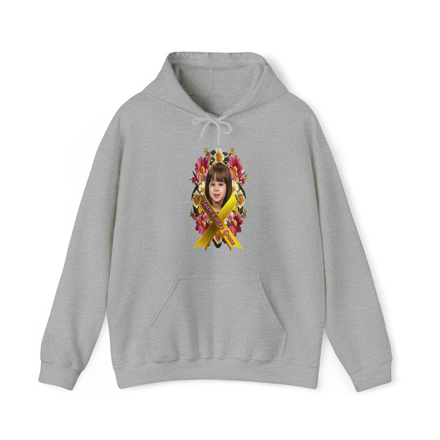 Adult Sweatshirt - Lacey w/ Flowers