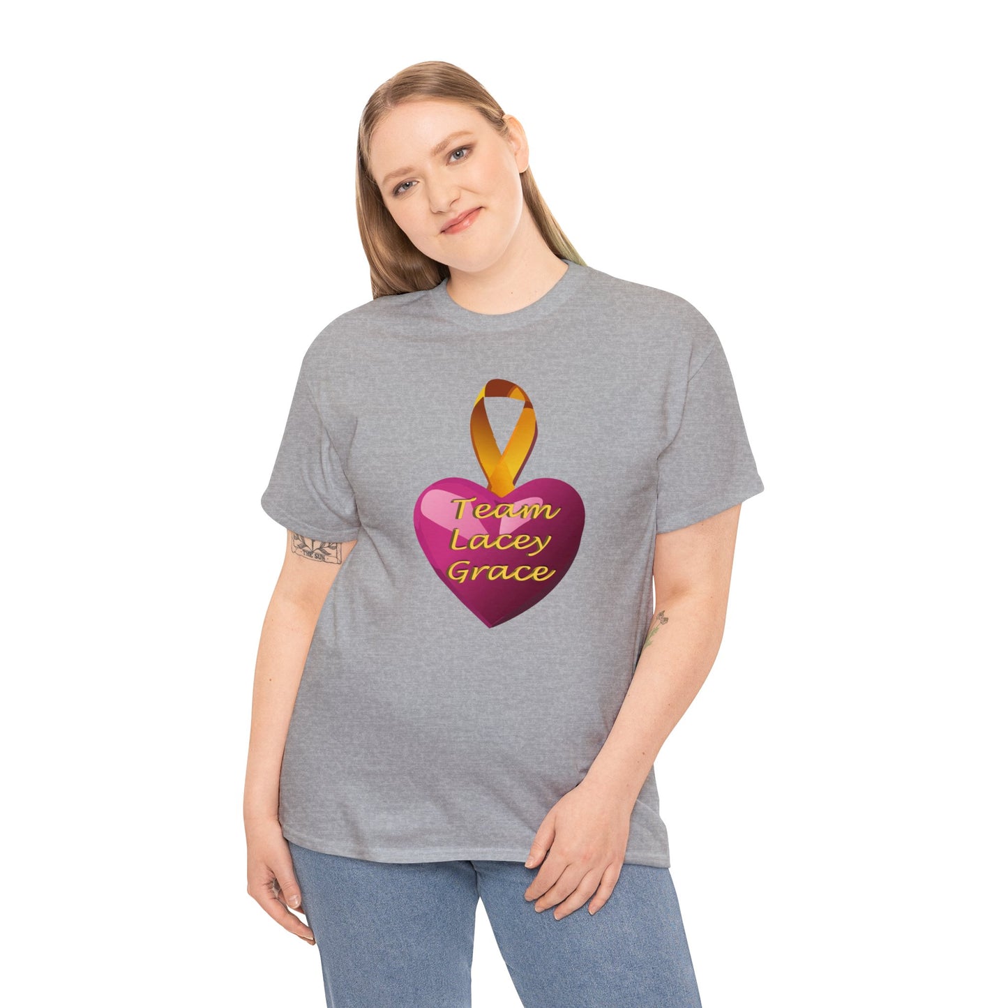 Adult T-Shirt - Heart Ornament