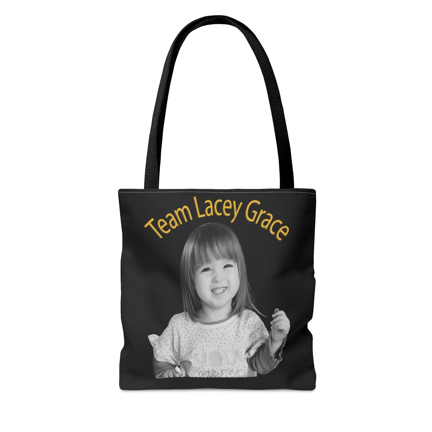 Tote Bag - B&W Lacey