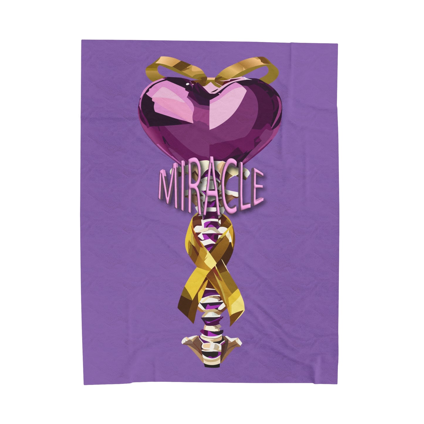 Velveteen Plush Blanket - Miracle