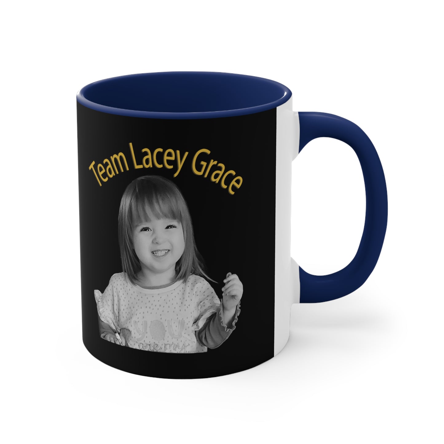 Coffee Mug - B&W Lacey