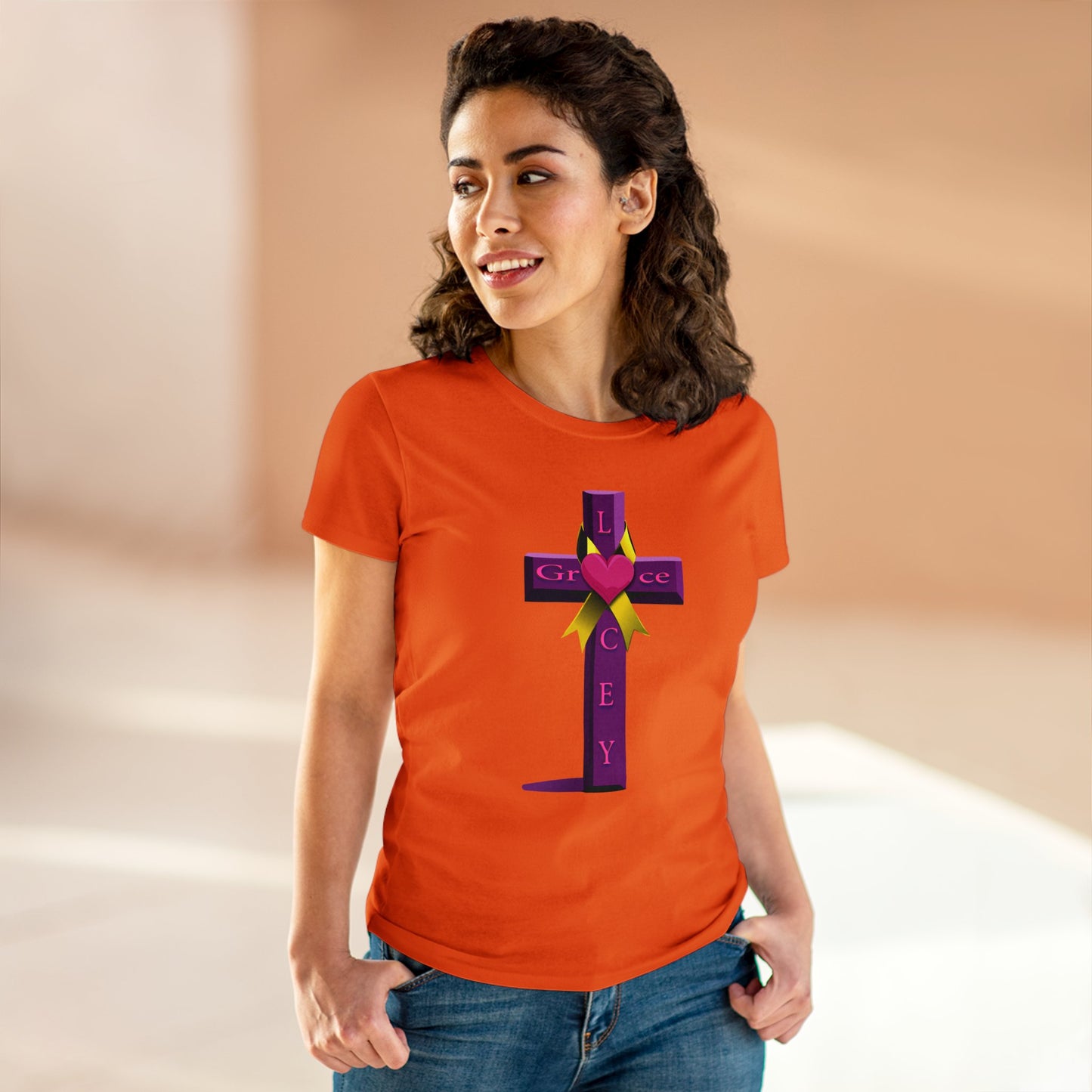 Adult Women's T-Shirt - Cross