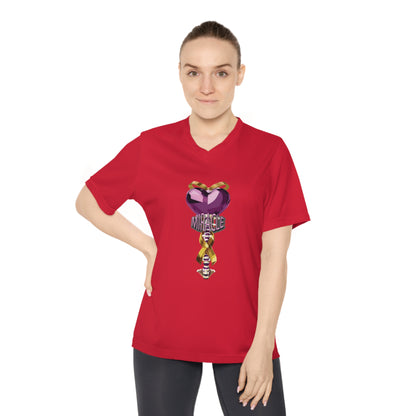 Adult Women's Performance V-Neck T-Shirt - Miracle