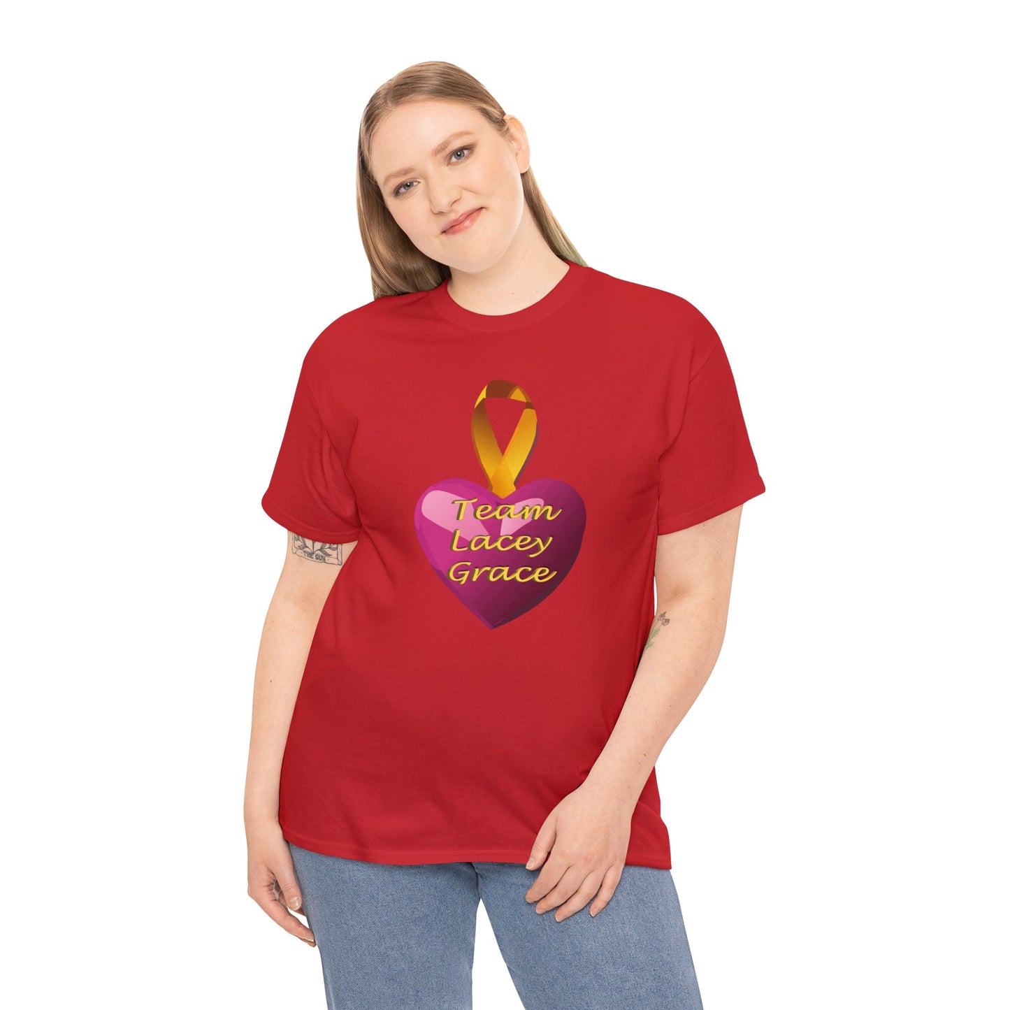 Adult T-Shirt - Heart Ornament