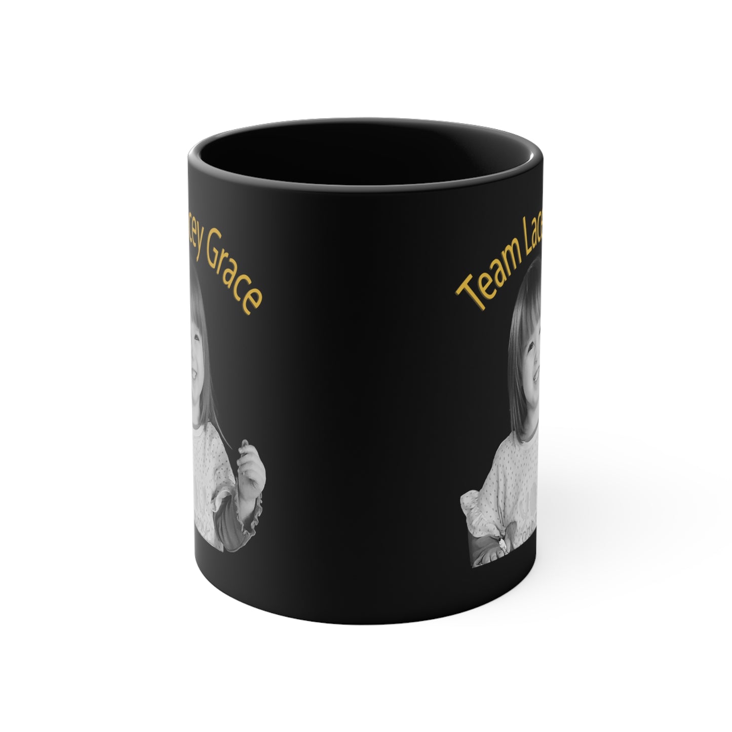 Coffee Mug - B&W Lacey