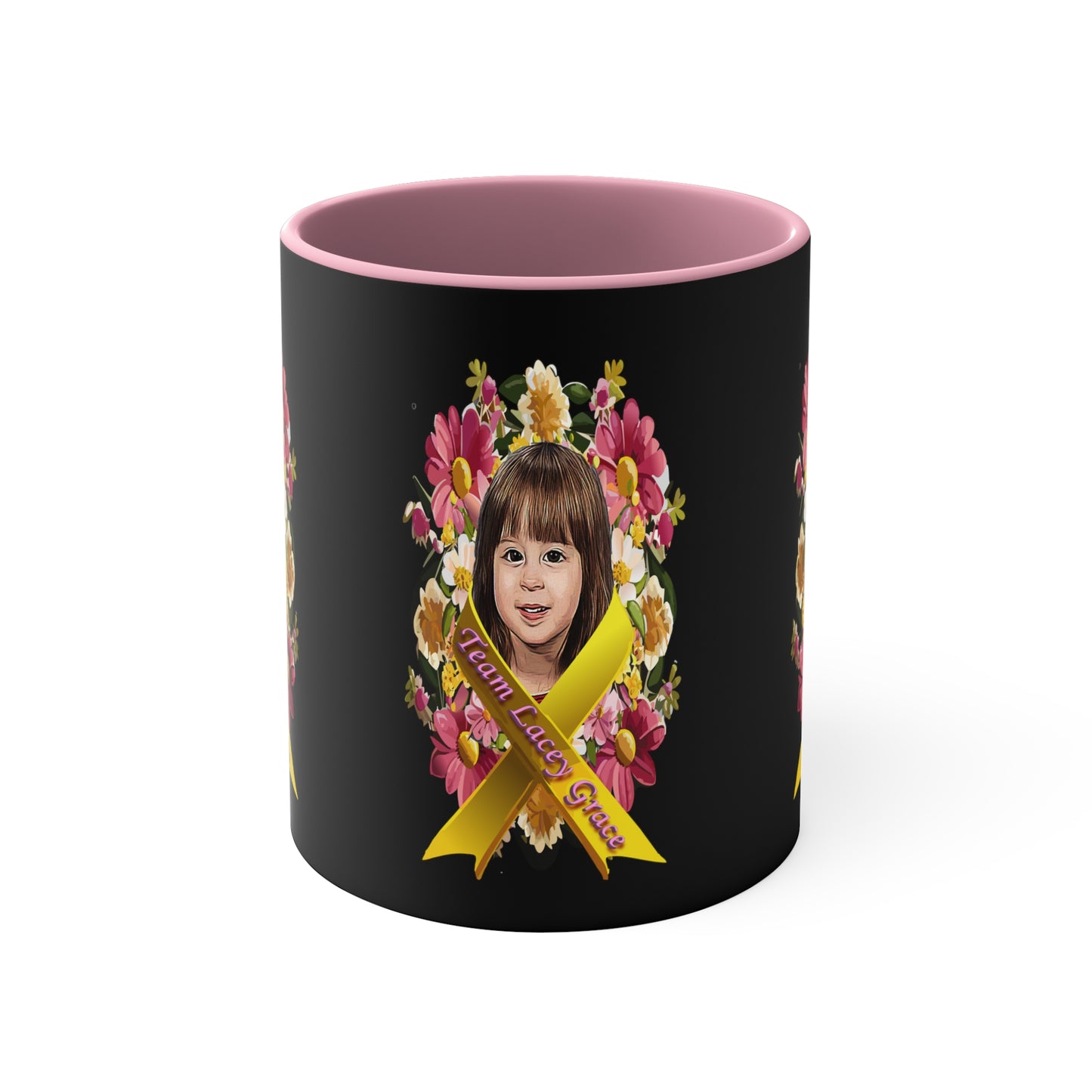 Coffee Mug - Lacey w/ Flowers