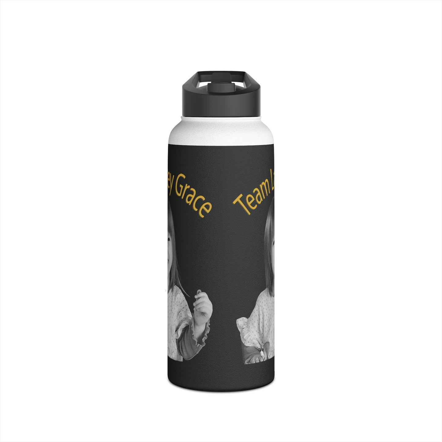 Stainless Steel Water Bottle - B&W Lacey