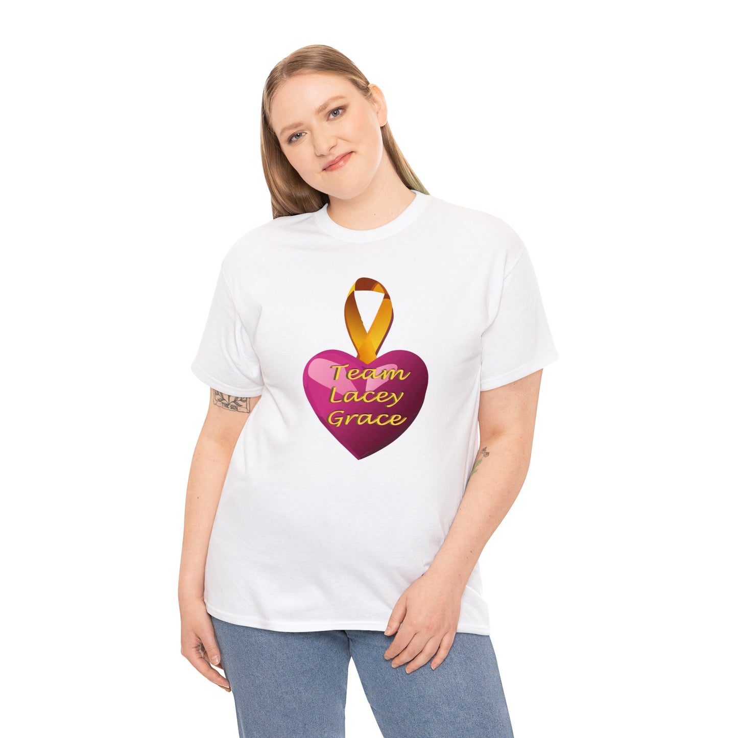 Adult T-Shirt - Heart Ornament