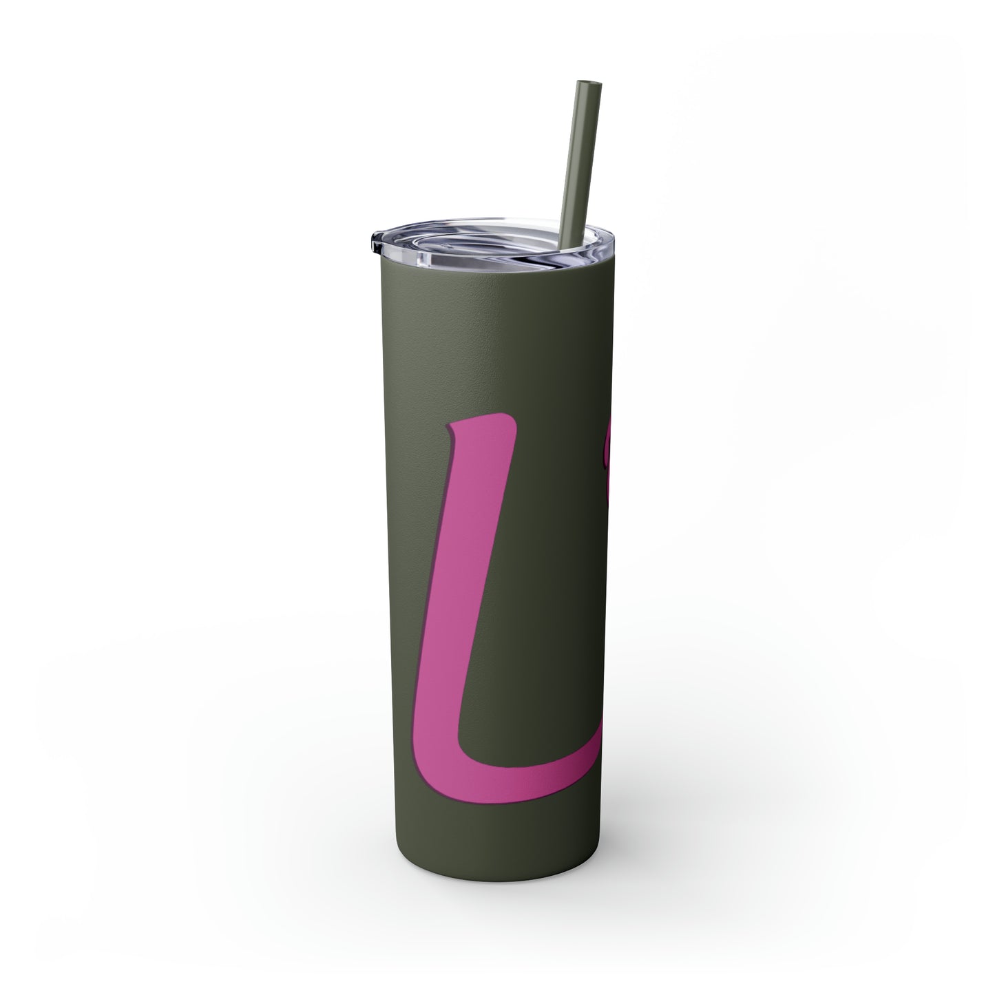 20oz Skinny Tumbler with Straw - Laugh Like Lacey