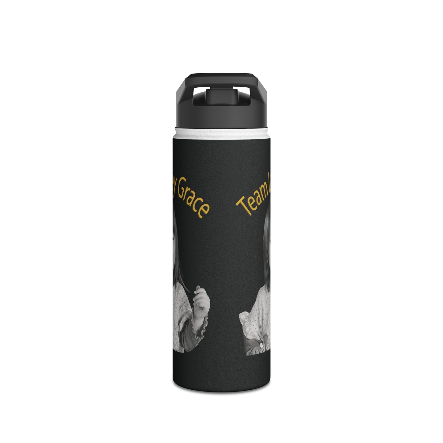 Stainless Steel Water Bottle - B&W Lacey